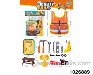 Tool sets in PP bag with header