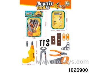 Tool sets in PP bag with header