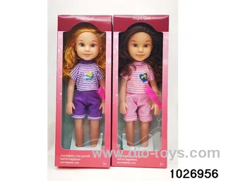 18 inch doll set in window box