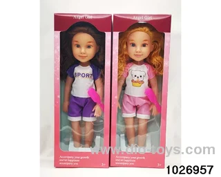 18 inch doll set in window box
