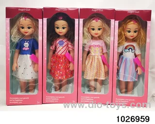 18 inch doll set in window box
