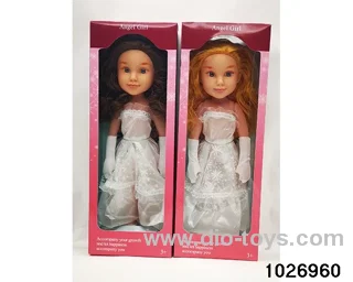 18 inch doll set in window box