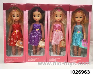 18 inch doll set in window box