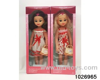 18 inch doll set in window box