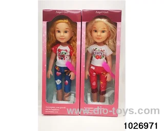 18 inch doll set in window box