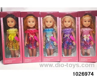 18 inch doll set in window box