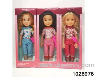 18 inch doll set in window box