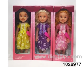 18 inch doll set in window box