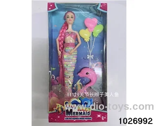 11 inch 9 joints Barbie in opp bag