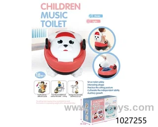 Children's toilets with light/music