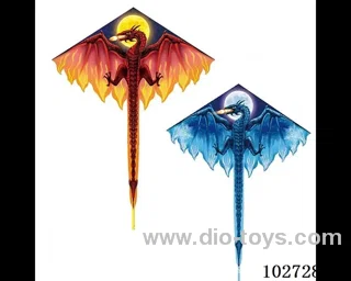 kite with line in opp bag