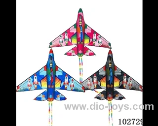 kite with line in opp bag