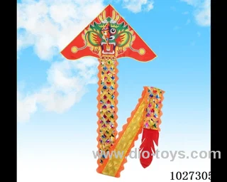 kite with line in opp bag