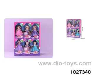 4.5 inch doll in 12pcs display box