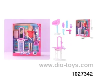 11.5 inch Barbie set in window box