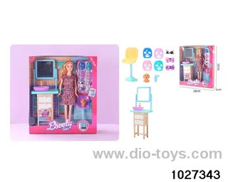 11.5 inch Barbie set in window box