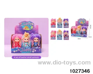 4.5 inch doll in 12pcs display box