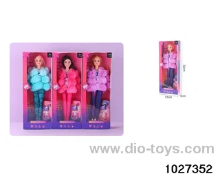 11.5 inch Barbie set in window box