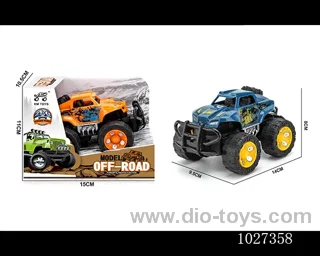 Inertia car 2color mixed loading in display box