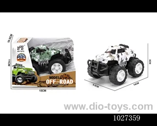 Inertia car 2color mixed loading in display box