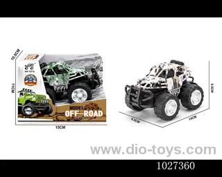 Inertia car 2color mixed loading in display box
