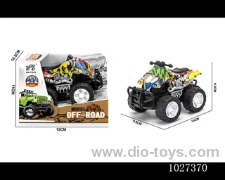 1:43 Inertia car 2color mixed loading （Random color ）in display box