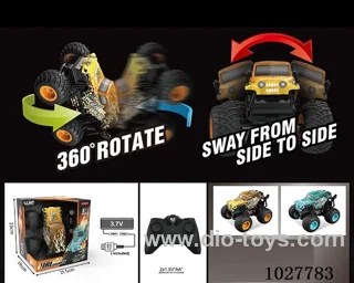 1:20 RC stunt car with light &music 2.4G in Display box