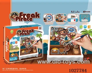 PIRATE TOUCH GAME in Color box