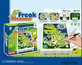 DINOSAUR TOUCH GAME in Color box