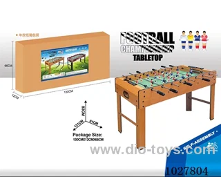 Wooden football table in Carton