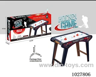 Graffiti wooden ice hockey table  in Color box