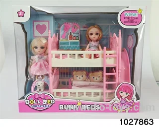 Doll set in window box