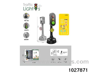Electric power traffic light camera with light music in window box