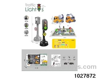 Inertia engineering vehicle traffic light set in window box