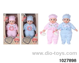 16 inch doll with four sound IC in window box