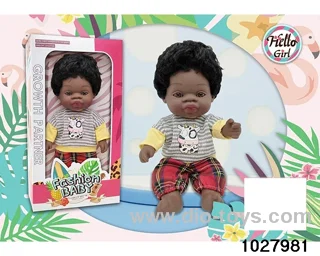 14 inch doll in window box