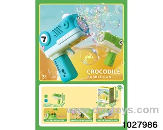 Electric Bubble Gun in color box