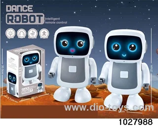 Dancing Spaceman with music in window box