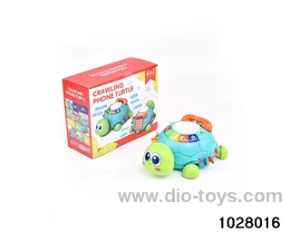Crawl Sensing Phone Turtle in color box