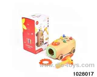Woodpecker hammering music (lighting music version) in color box