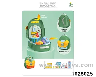 Fashion School Bag-Shopping in paper card