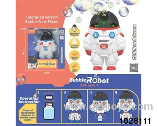 Electric Bubble Robot in window box
