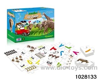 Numeracy game in color box
