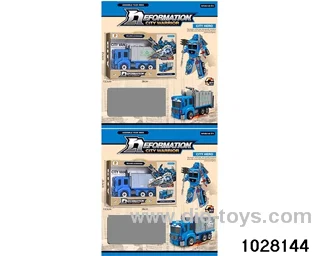 Assembling inertia car in display box