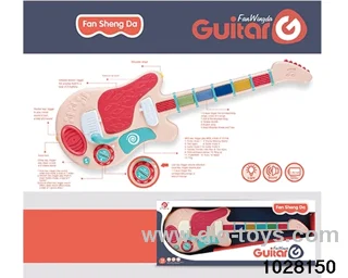 Multifunctional induction electric guitar in display box