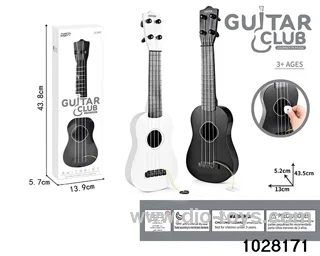 Guitar in window box