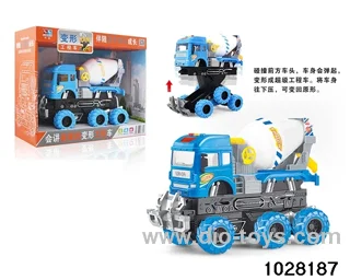Transformation car that tells a story in display box