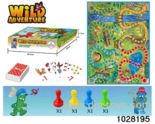 Animal and plant sequence chess in color box