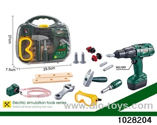 Power tool sets in Hand box
