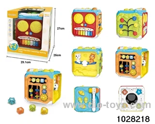 Hexahedron multifunctional treasure box in window box